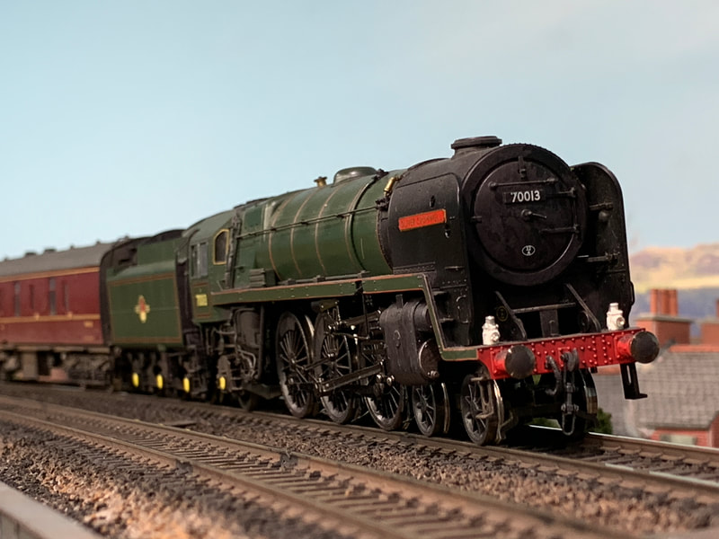 Weathered & Polished Hornby Britannia 70013 Oliver Cromwell